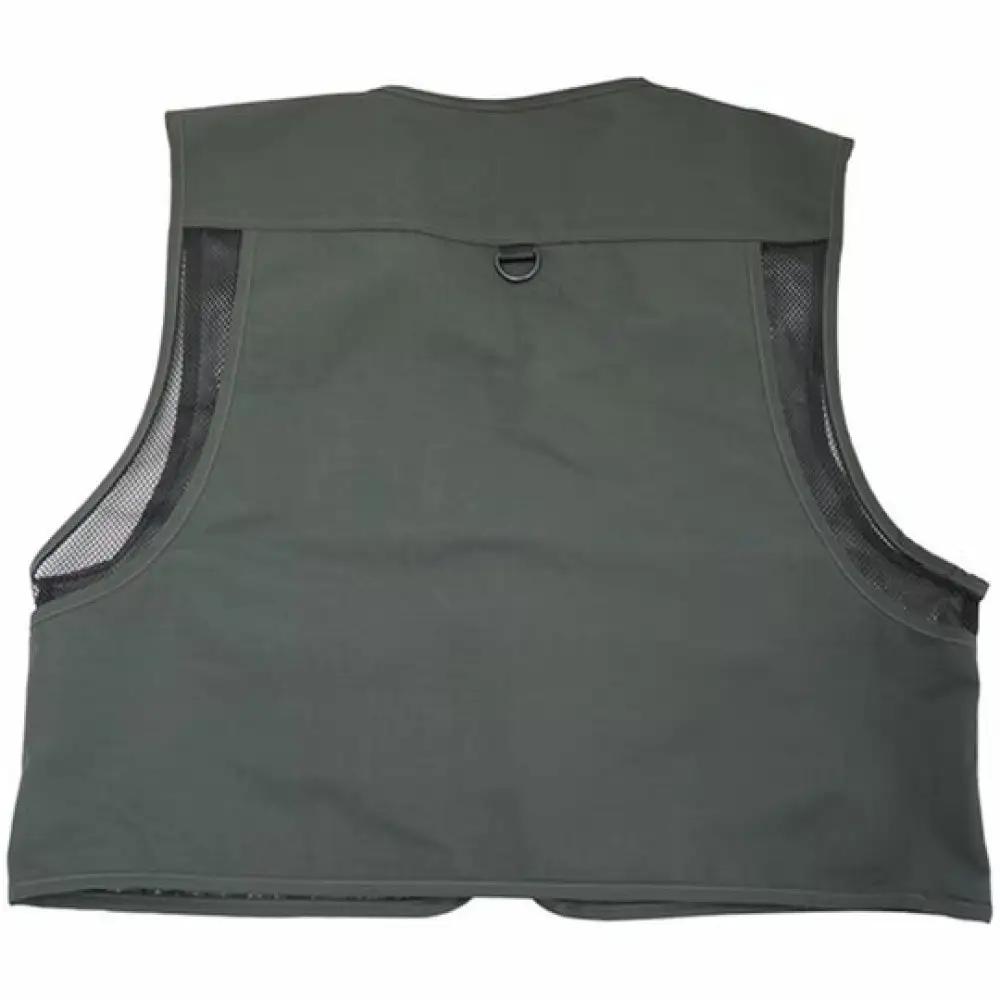 フィッシングベストNFC-2170＜カラー：カーキグリーン  サイズ：M    肩幅41cm/胸囲100cm/着丈53cm＞