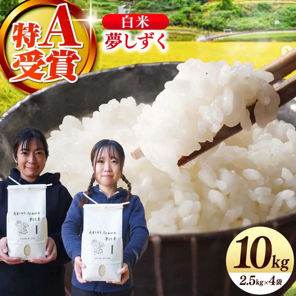 白米 夢しずく 10kg NCK004 白米