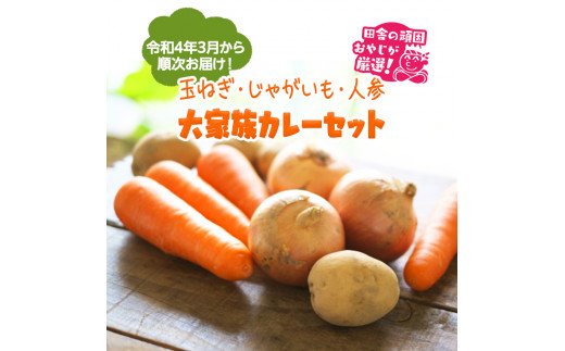 主婦の味方！大家族カレーセット（玉ねぎ４kg＆じゃがいも