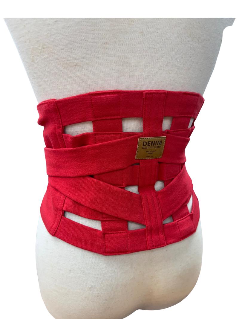 プレゼントサポーター（赤）Mサイズ（80～85cm）ku062-013-ｍ-r