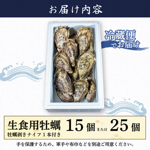 【生食用】 牡蠣 15個  生牡蠣 生食 殻付き 英虞湾産 シングルシードオイスター 「アマテラス」 牡蠣