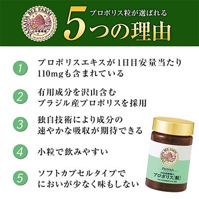 ふるさと納税 津山市 プロポリス粒 (486) |  | 01