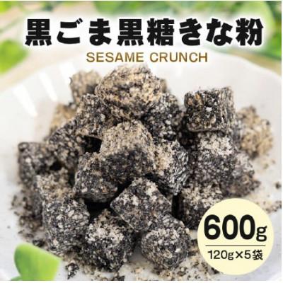 ふるさと納税 糸満市 健康 セサミクランチ 黒ゴマ黒糖きな粉 120g(20g×6パック)×5袋入り 小分けタイプ