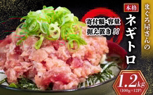 【8月発送】キハダ マグロ ネギトロ 1.2kg ( 100g×12パック ) 冷凍 小分け 1人前 パック 自家製 まぐろ 鮪 ねぎトロ ねぎとろ 寿司 ネギトロ丼 愛媛県 松山市 赤身 小分け マグロタタキ バチマグロ