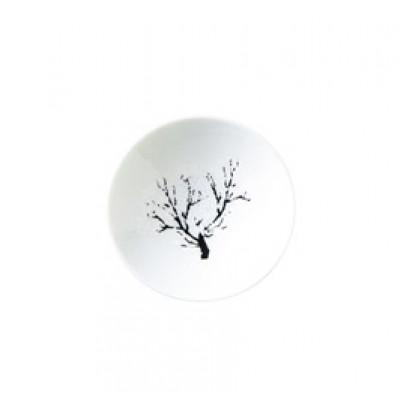 ふるさと納税 多治見市 【温度で変化する器】【美濃焼】 平盃(白)1個 『冷感桜』 |  | 01