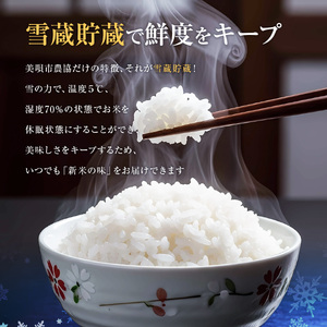 【3か月定期便】おぼろづき 5kg ×3回 雪蔵工房 幻の米 【令和7年産】｜ おぼろづき 