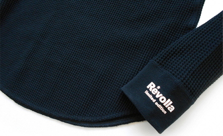 Revolla limited　超厚手ワッフル長袖Tシャツ 静岡県 牧之原市 Revolla