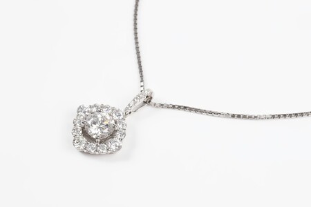 【ふるなび限定】【一点もの】ダイヤモンド（1.023ct）プラチナペンダント　R118　K06141-H　FN-Limited-SP