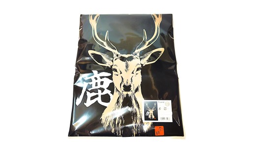 鹿顔 Tシャツ 黒 XLサイズ シャツ 服 衣類 半袖 生活雑貨 ファッション 日用品 ティーシャツ 奈良県 奈良市