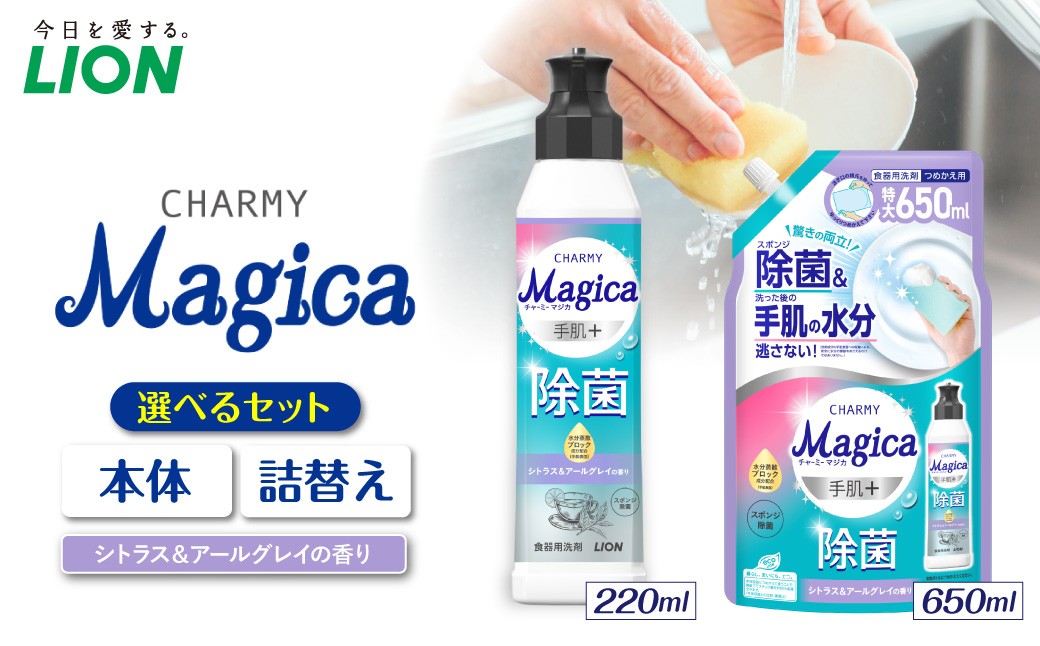
                  【選べるセット内容】CHARMY Magica 手肌＋（プラス）除菌 シトラス＆アールグレイの香り チャーミーマジカ マジカ ライオン LION 食器用洗剤 台所用洗剤 キッチン洗剤 食器洗剤 中性洗剤 つめかえ 詰め替え 詰替え つめかえ用 日用品 生活用品 生活必需品 消耗品 キッチン用品 台所用品 食器洗い 油汚れ こびりつき スポンジ シンク 除菌 手荒れ防止 手に優しい 水切れ 
                
