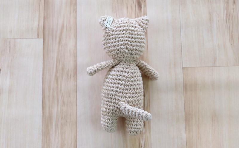 雑貨 ほっこり寄り添う あみぐるみの着せ替え セット ねこちゃん あみぐるみ 