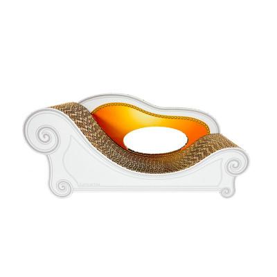 ふるさと納税 館山市 子猫のおしゃれ爪とぎ「カリカリーナmicio」ゴールドイエロー |  | 01