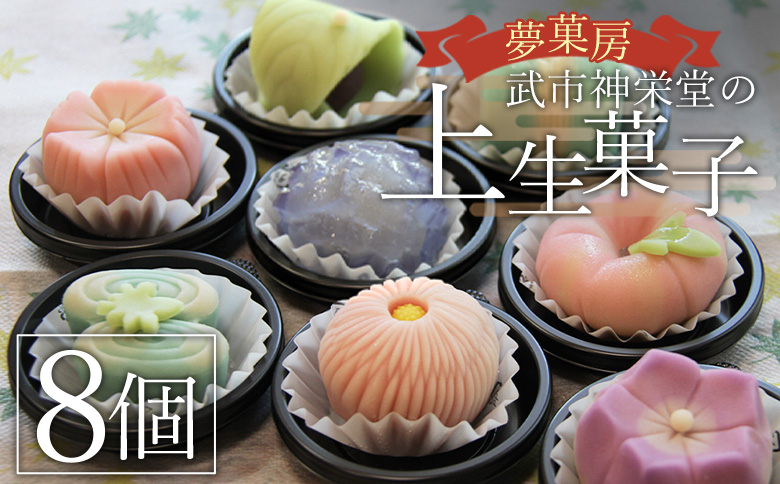 和菓子 上生菓子 8個