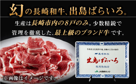 【全6回定期便】長崎和牛 出島ばらいろ 特選焼肉 セット （ロース カルビ カタロース モモ のいずれか2種類）約300g×2 【合同会社肉のマルシン】[QBN053]