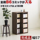 【ふるさと納税】【完成品】スライド本棚 W575 ウォールナット AKU101193103