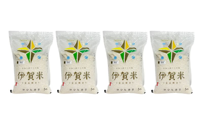 【特A評価・6ヶ月定期便】令和7年産 伊賀米コシヒカリ20kg（精米）　お米 米 白米 こしひかり ごはん 三重県 名張市