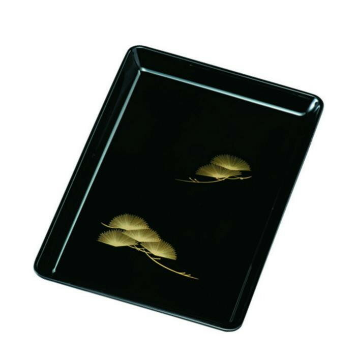 【ふるさと納税】7.0 切手盆 黒 松 ［YG533］ | 工芸品 クラフト 切手盆 送料無料 おすすめ 人気