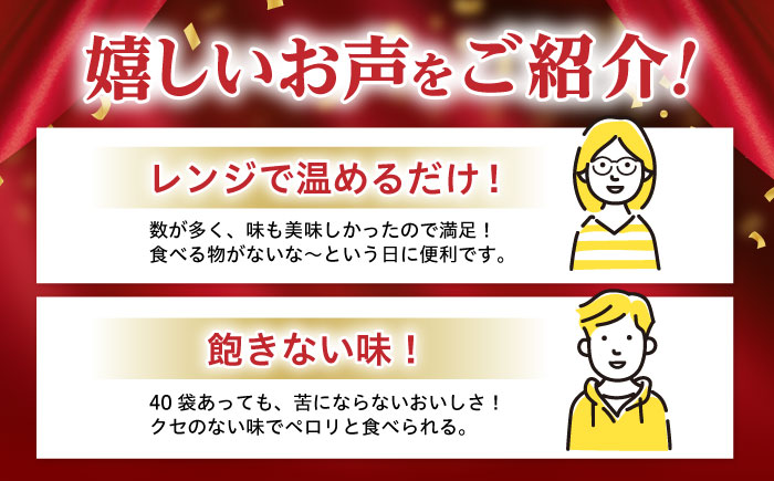 日本ハム レストラン仕様カレー 辛口 計40食（4袋×10P）/ カレー かれー レトルト 牛肉 小分け / 諫早市 / 日本ハム [AHAL002]