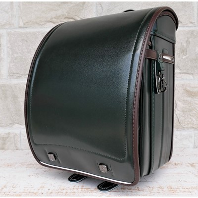 
                  創業1955年 林カバン店オリジナルキューブランドセル グリーン×ボルドーコンビ(男の子)【1204390】
                