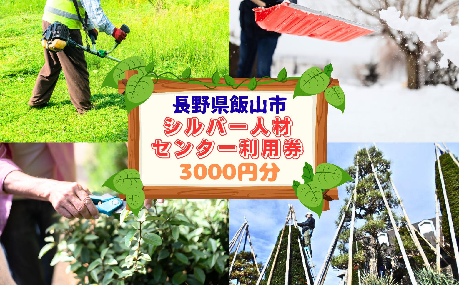 
            シルバー人材センター利用券（3,000円分）(Bd-001)
          