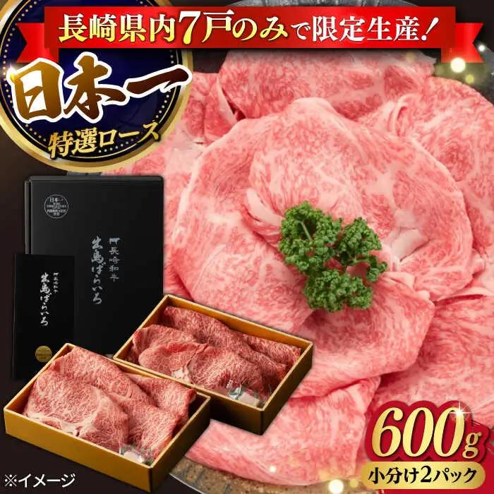 長崎和牛 牛肉 シャブシャブ すき焼き用 計600g[FG01] 牛肉 シャブシャブ すき焼き