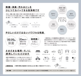 多目的除菌クリーナー RIN808(スプレー)