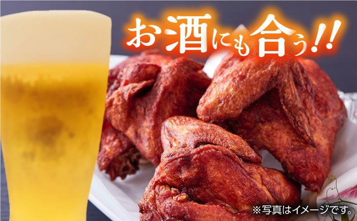 【全3回定期便】矢部のケンチキ フライドチキン 羽 6本 ( 1本あたり約230g〜約260g ) 熊本 山都町 鶏肉 チキン クリスマス パーティ【有限会社 丸重ミート】[YAK024] 