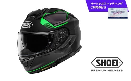 SHOEI ヘルメット GT-Air3 MIKE TC-4 (GREEN/BLACK) マットカラー XLサイズ パーソナルフィッティングご利用券付 バイク フルフェイス ショウエイ バイク用品 ツーリング SHOEI品質 shoei スポーツ メンズ レディース
