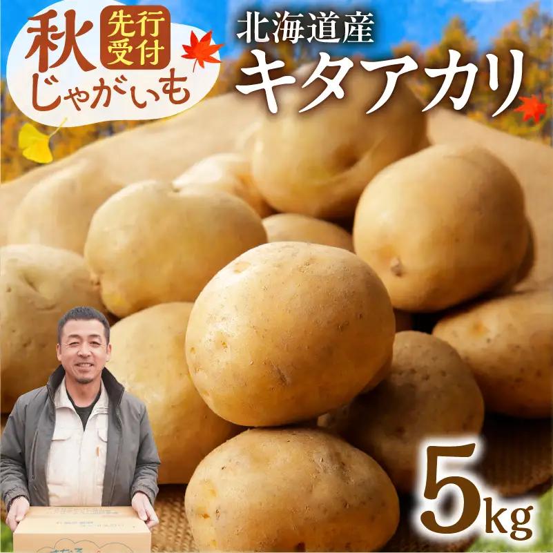 北海道の味覚定番ジャガイモ！じゃがいも キタアカリ 5kg_S041-0007-2026