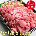 【ふるさと納税】AB-29 A5飛騨牛切り落とし2kg（500g×4）