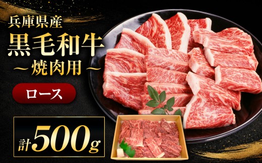 【牧場直売店】兵庫県産黒毛和牛 焼肉用ロース 500g | ロース 500g とろける 上質 霜降り 焼肉 焼肉用肉 牛肉 肉 黒毛和牛 国産 和牛 兵庫県産 牧場直売 直営牧場 こだわり 手作業 高級 旨み おいしい グルメ 兵庫県 上郡町