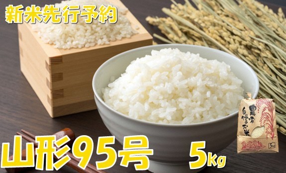 
                  【令和８年産米 先行予約】山形95号5kg　佐藤
                