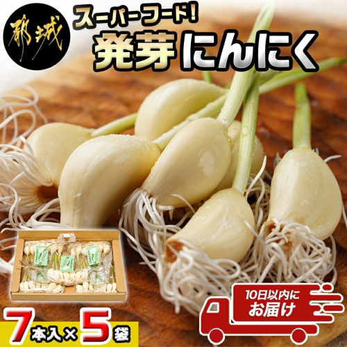 スーパーフード!つまみにんにく 7本入り×5袋※冷蔵≪みやこんじょ特急便≫_LG-C901-Q
