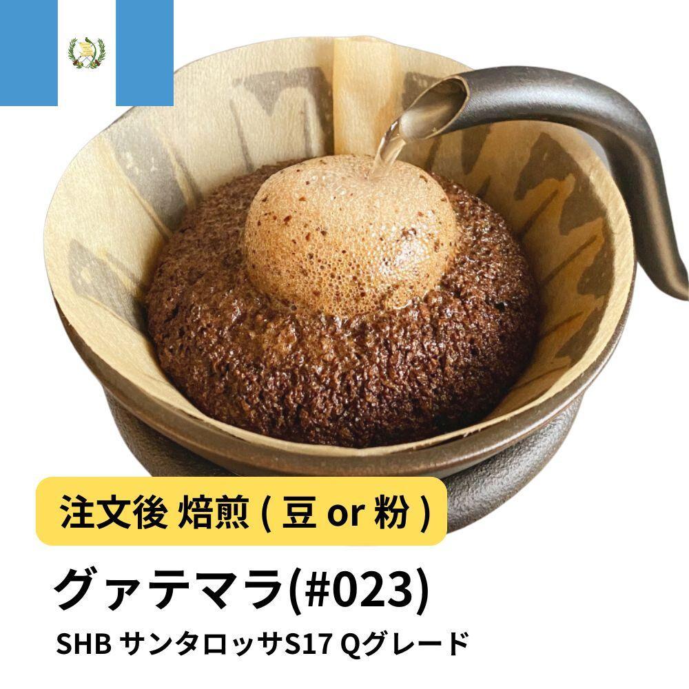 【ふるさと納税】コーヒー #023 グァテマラSHB サンタロッサS17 310g 当日焙煎 大山珈琲 （豆または中挽きから選択） | 珈琲 飲料 コーヒー豆 ソフトドリンク 人気 おすすめ 送料無料