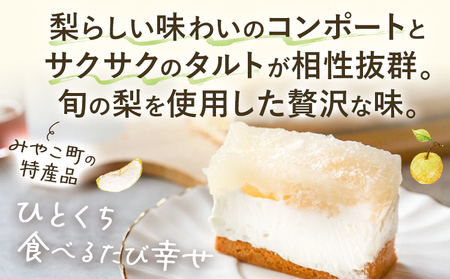 フルーツタルト 期間限定 予約受付 梨のタルト 梨 ケーキ お菓子 お取り寄せ【10月より順次発送】