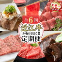 【ふるさと納税】【定期便6回】カネ吉山本近江牛ごちそう定期便D【牛肉】【牛】【A4】【A5】【国産】