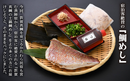 【ふるなび限定】敦賀真鯛 特上鯛めしの素 [043-a001_a]