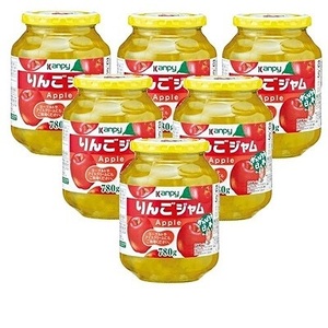 カンピー780gりんごジャム 1ケース(6本入) 兵庫県 丹波篠山市 詰め合わせ セット ジャム ジャム フルーツ ギフト 果物 詰め合わせ 瓶入り 朝食に カンピー