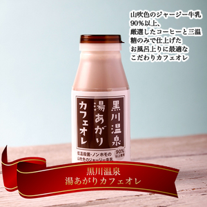 【山のいぶき】湯あがりカフェオレ 山吹色のジャージー牛乳 乳脂肪分 5％以上 低温殺菌 素材の味 200ml 12本 飲みきり ギフト 贈答 セット FOODEX JAPAN ご当地牛乳グランプリ 最