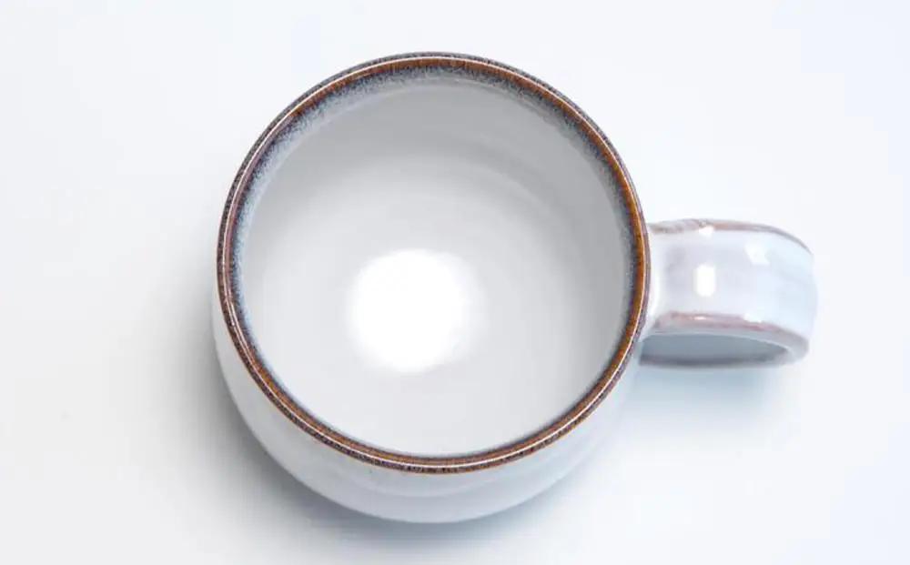 【晋六窯】白萩海鼠釉薬マグカップ｜京都 マグカップ 食器