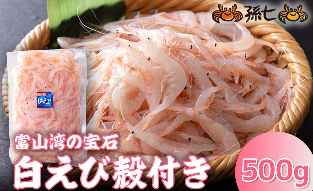 白えび殻付き500g