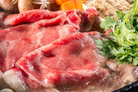 AE189長崎和牛「霜降りもも肉」スライス 400g