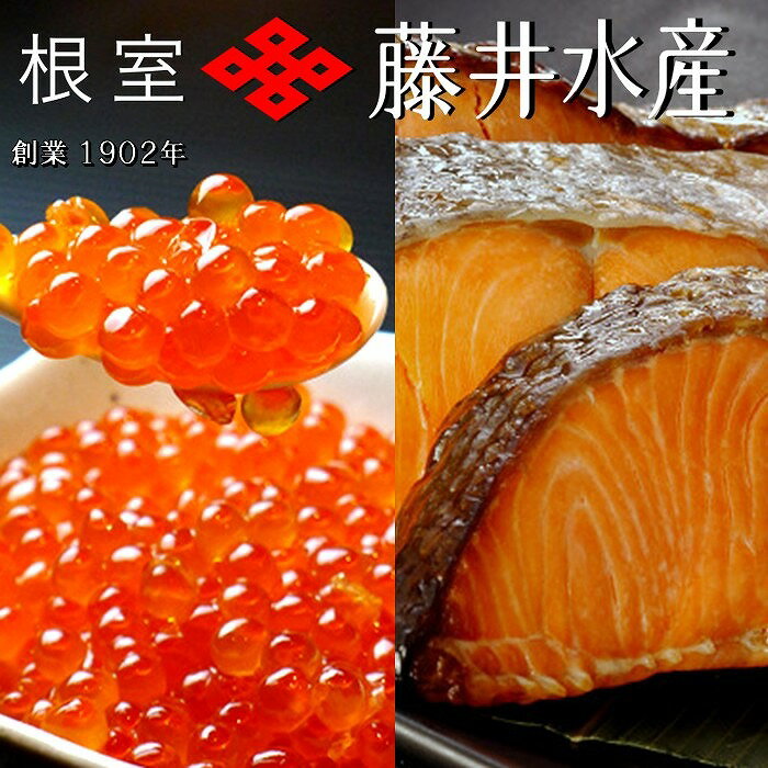 【ふるさと納税】いくら醤油漬け120g×1P・焼き紅鮭1切×4P A-42138