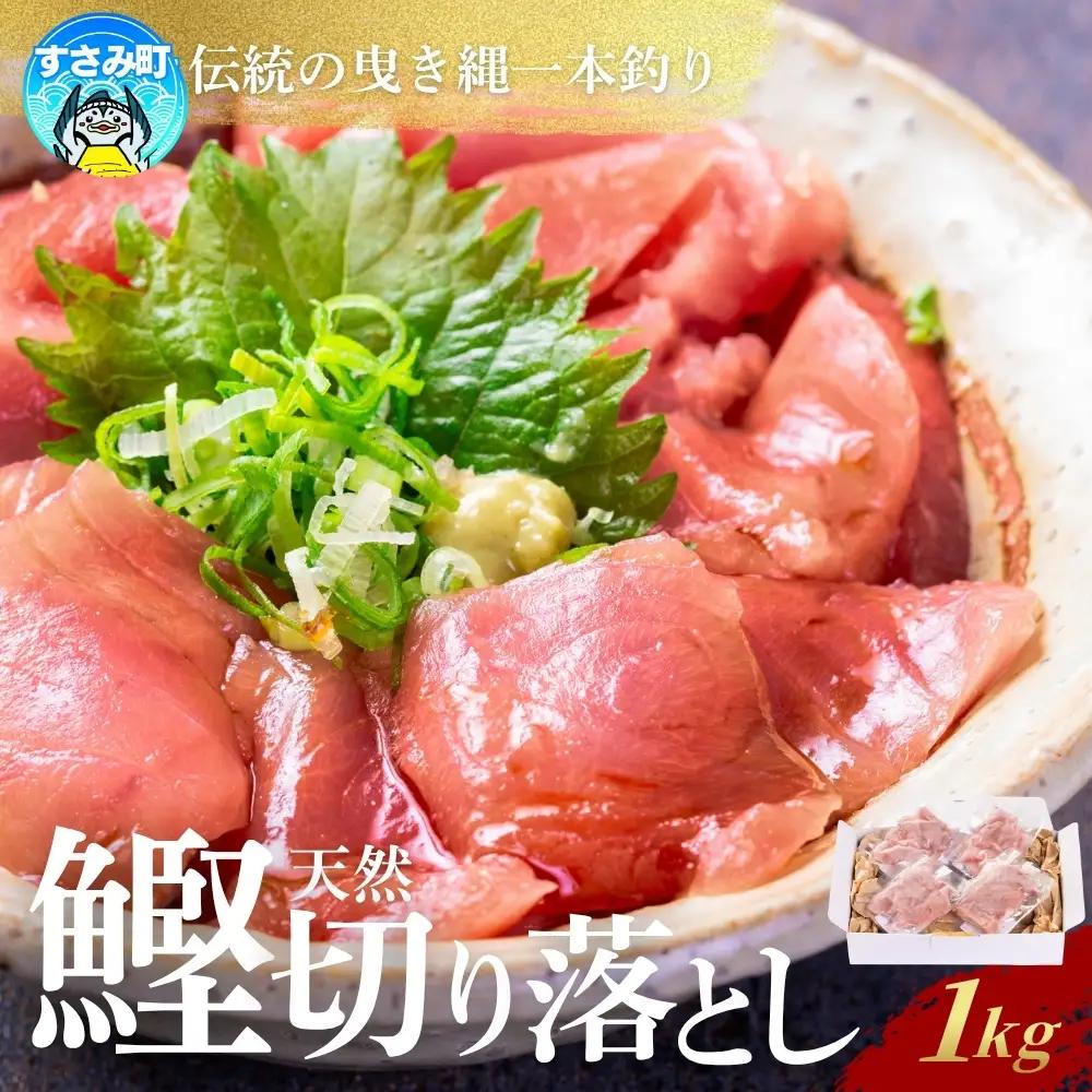 かつお 切り落とし すさみ町産 ケンケン鰹の切り落とし 1kg (100g10パック)【mix011】