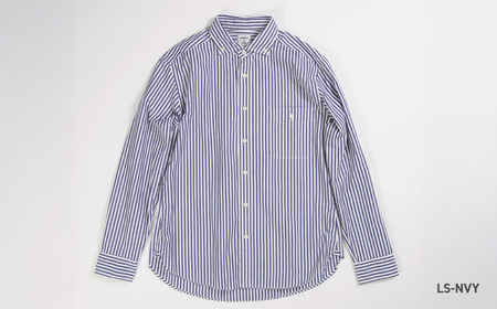 JAMES & CO. STANDARD SHIRT 「 Pujol 」カラー：LS-NVY（ロンストネイビー）サイズ：5 | PUJOL スタンダードシャツ JAMES＆CO メンズ 長袖 シャツ 