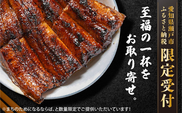 炭火焼き 国産 うなぎ 蒲焼 3尾 / 瀬戸市 / うなぎ田代