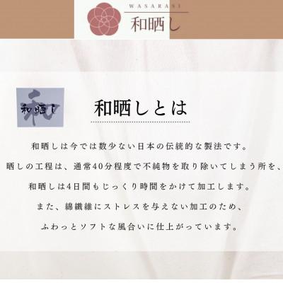 ふるさと納税 蒲郡市 三河産　綿100%　和晒し　120本ガーゼ掛けふとんカバー_しろ_【G0495】 |  | 03