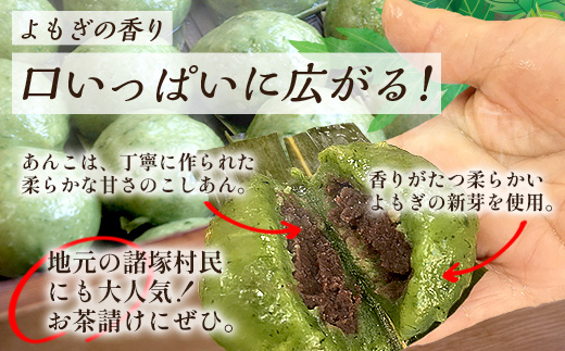 【定期便3ヶ月毎4回】だんご 黒岳だんご（6個入×5P）×4回［3か月毎配送］計120個 冷凍｜団子 和菓子 お菓子 あんこ こしあん よもぎ 米粉 手作り 個包装 大容量 もろっこはうす 宮崎県 諸
