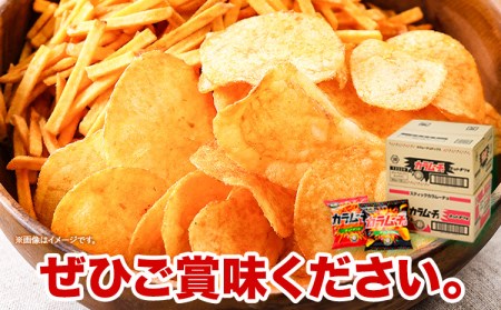 湖池屋 「カラムーチョ」2種セット(各12袋) 本別町観光協会 送料無料《30日以内に出荷予定(土日祝除く)》ポテトチップス　北海道ポテトチップス　コイケヤポテトチップス　湖池屋ポテトチップス
