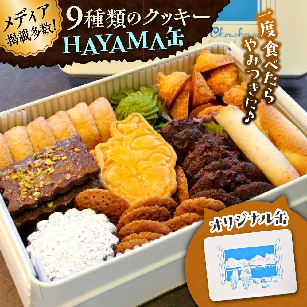 【ふるさと納税】HAYAMA缶 クッキー 缶 詰め合わせ お土産 可愛い 人気 クッキー缶クッキー ネコ 猫 ねこ 神奈川県 葉山町【菓子工房　マ・シュシュット】[ASBU002]